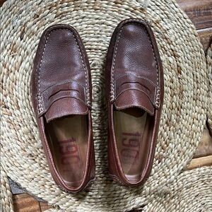 Men's Brown Leather Loafers
